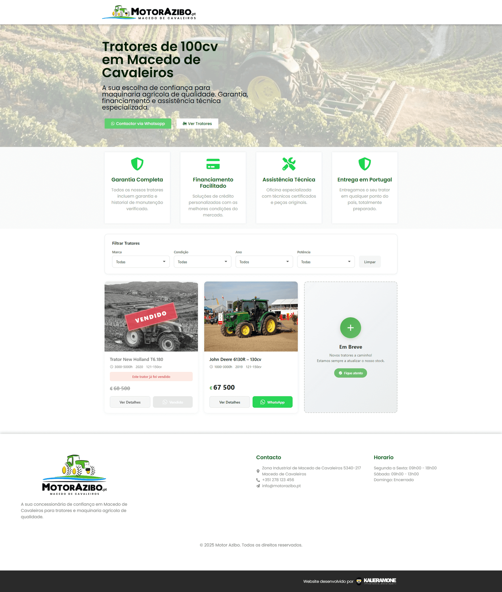 MotorAzibo website screenshot